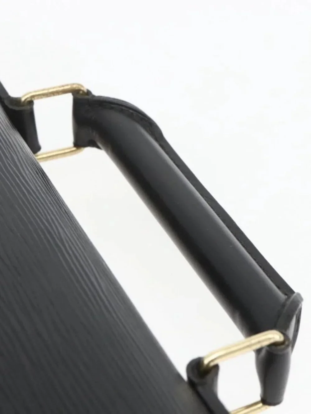 LOUIS VUITTON Epi Serviette Conseiller Business Bag Black